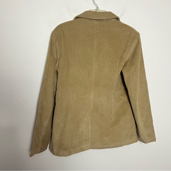 NWT Petal & Pup Tan Corduroy Blazer Jacket Double Breasted - Picture 10 of 12